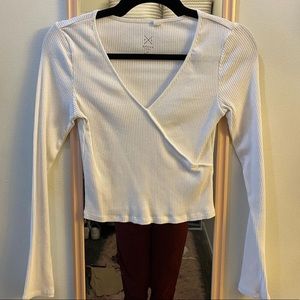 PACSUN WHITE LONG SLEEVE